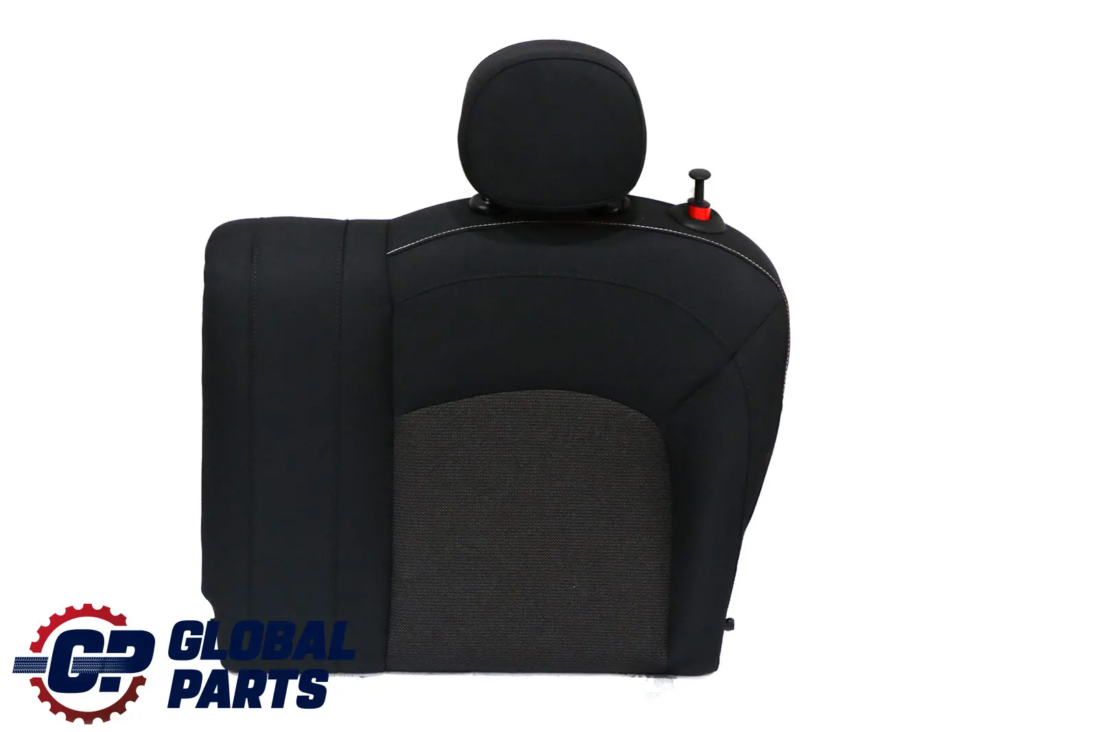 Mini Cooper F56 Rear Left N/S Seat Backrest Cloth Fabric Firework Black