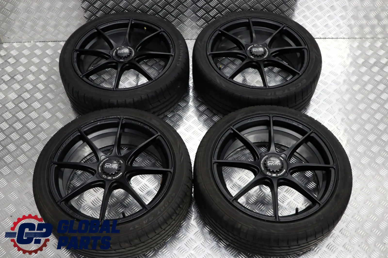 BMW MINI Cooper R50 R56 Complete Set 4x Wheel with Tyres 17" 7J OZ Racing VIA