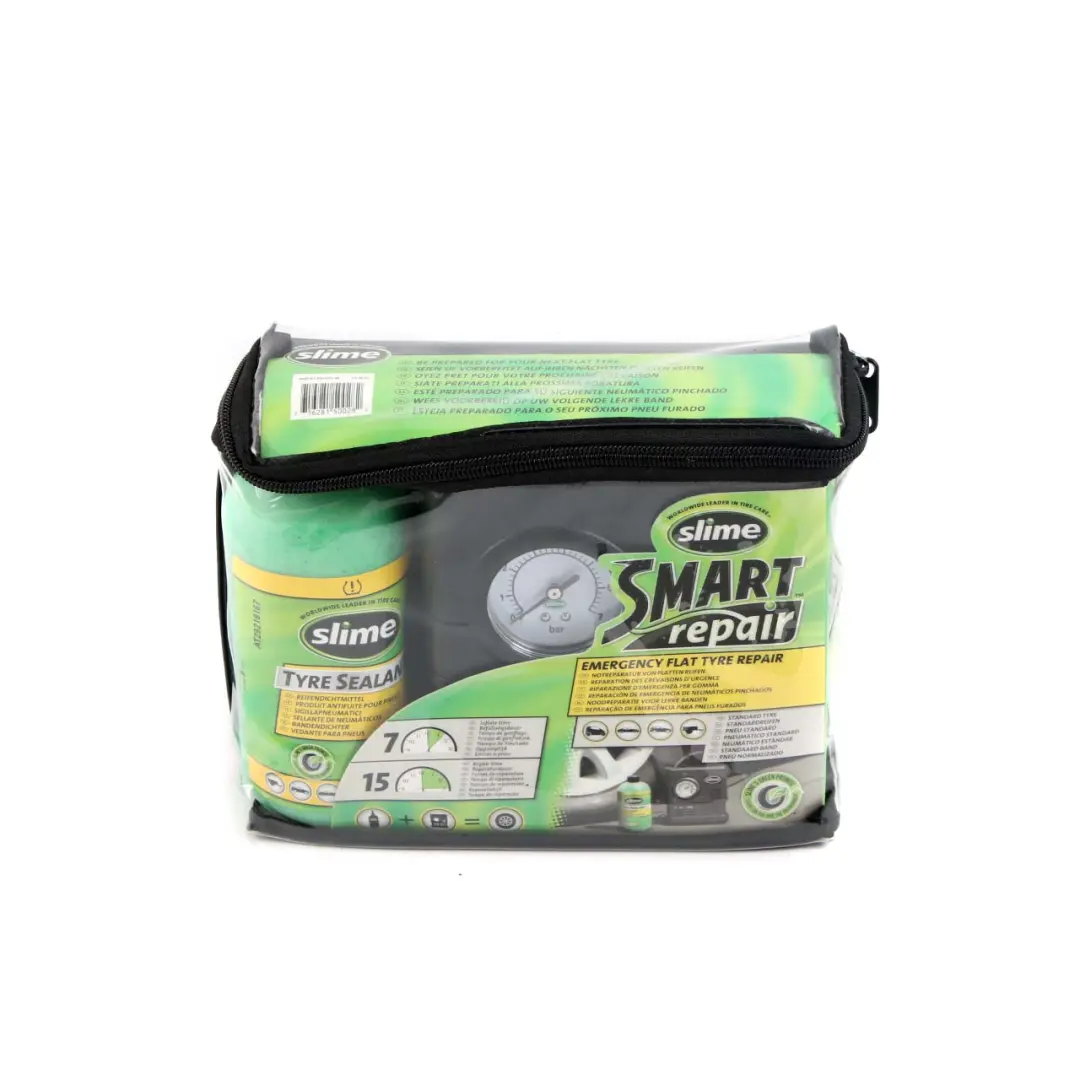 Genuine Slime Smart Repair Compressor Pump Inflator Tyre Sealant Mobility Kit