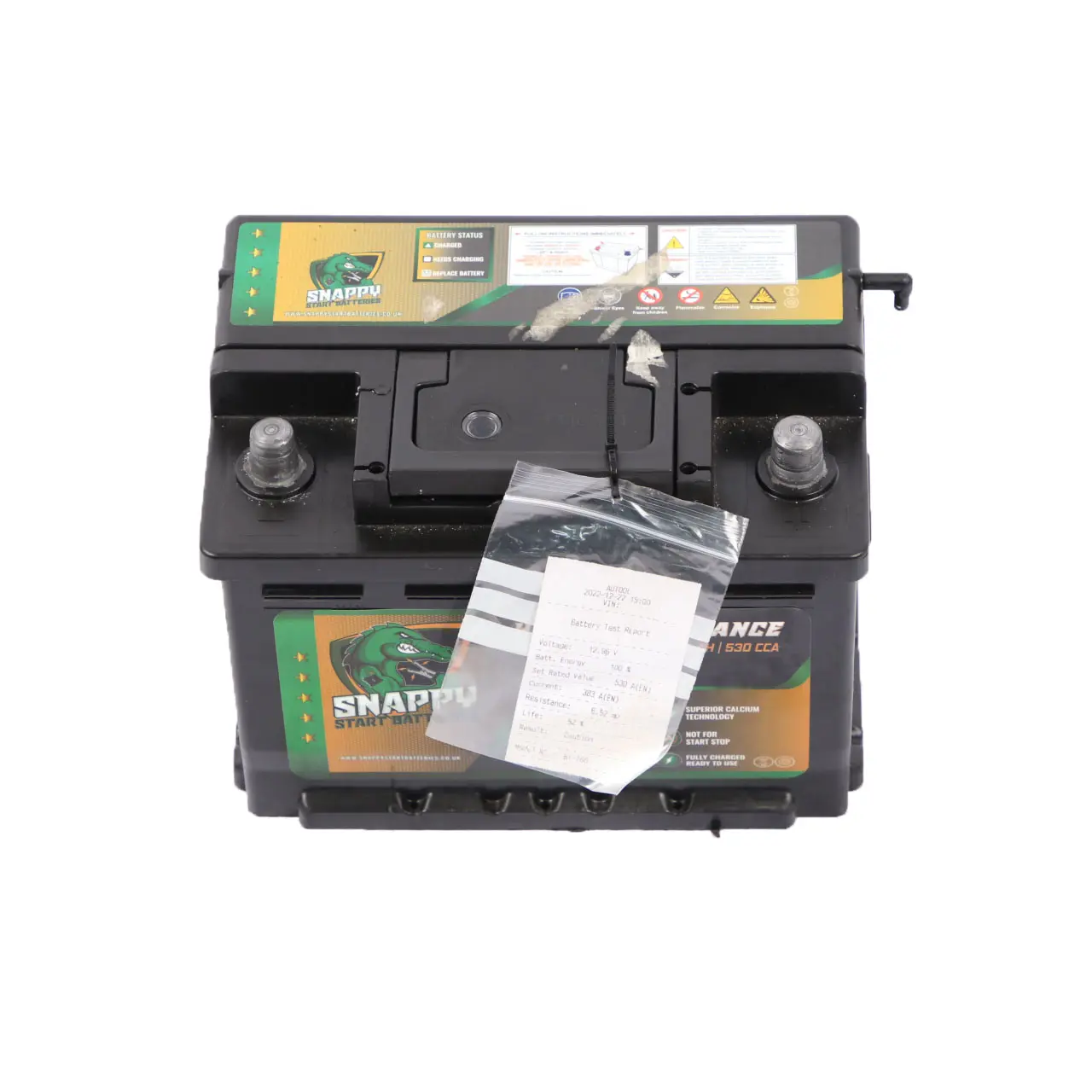 Snappy High Performance Accumulator Battery 60Ah 530A 12V