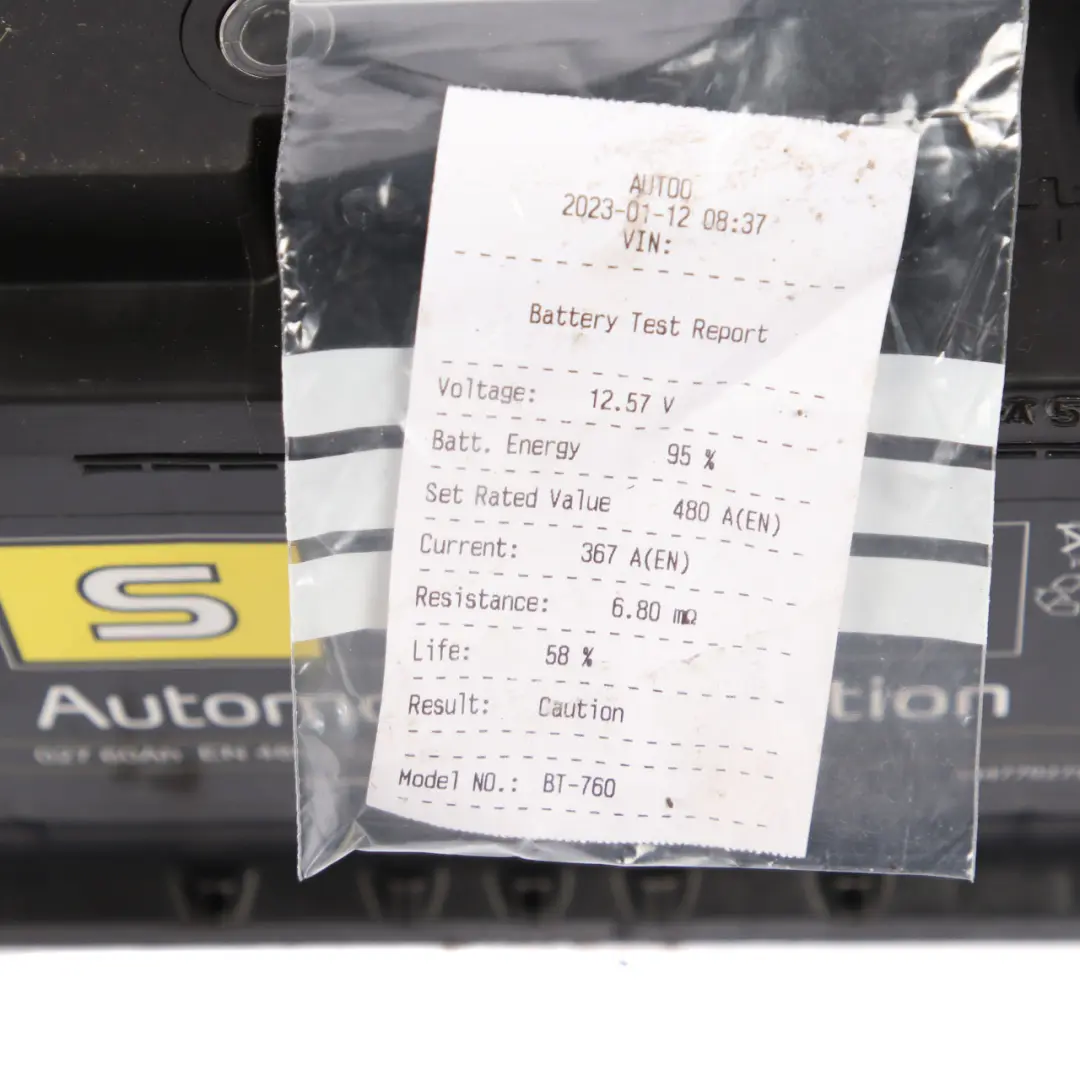 Starline Accumulator Battery 12V 60Ah 480A