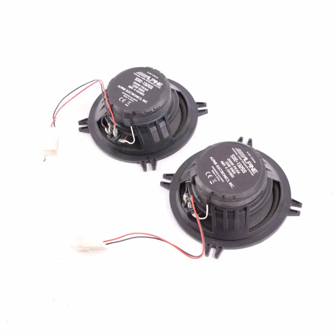 Alpine SXE-1325S Audio Speaker 2-Way Car Radio Stereo Door Shelf Speaker Set