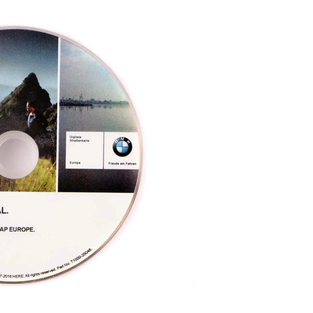 BMW Disc Professional Navigation 2017 Update DVD Road Map Europe T1000-25046