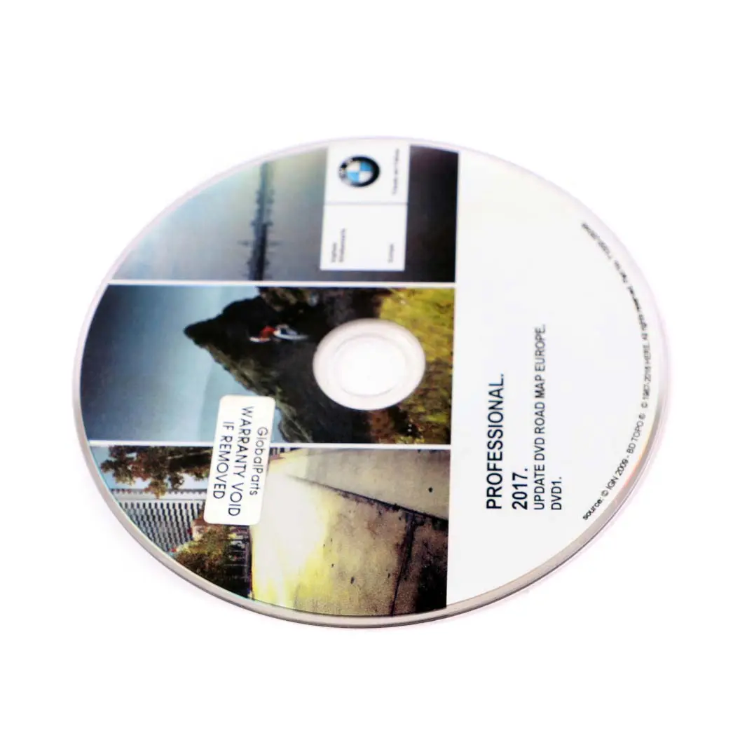 BMW Disc Professional Navigation 2017 Update DVD Road Map Europe T1000-25046