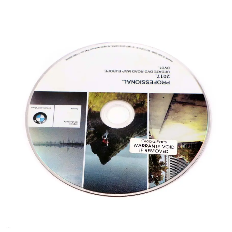 BMW Disc Professional Navigation 2017 Update DVD Road Map Europe T1000-25046