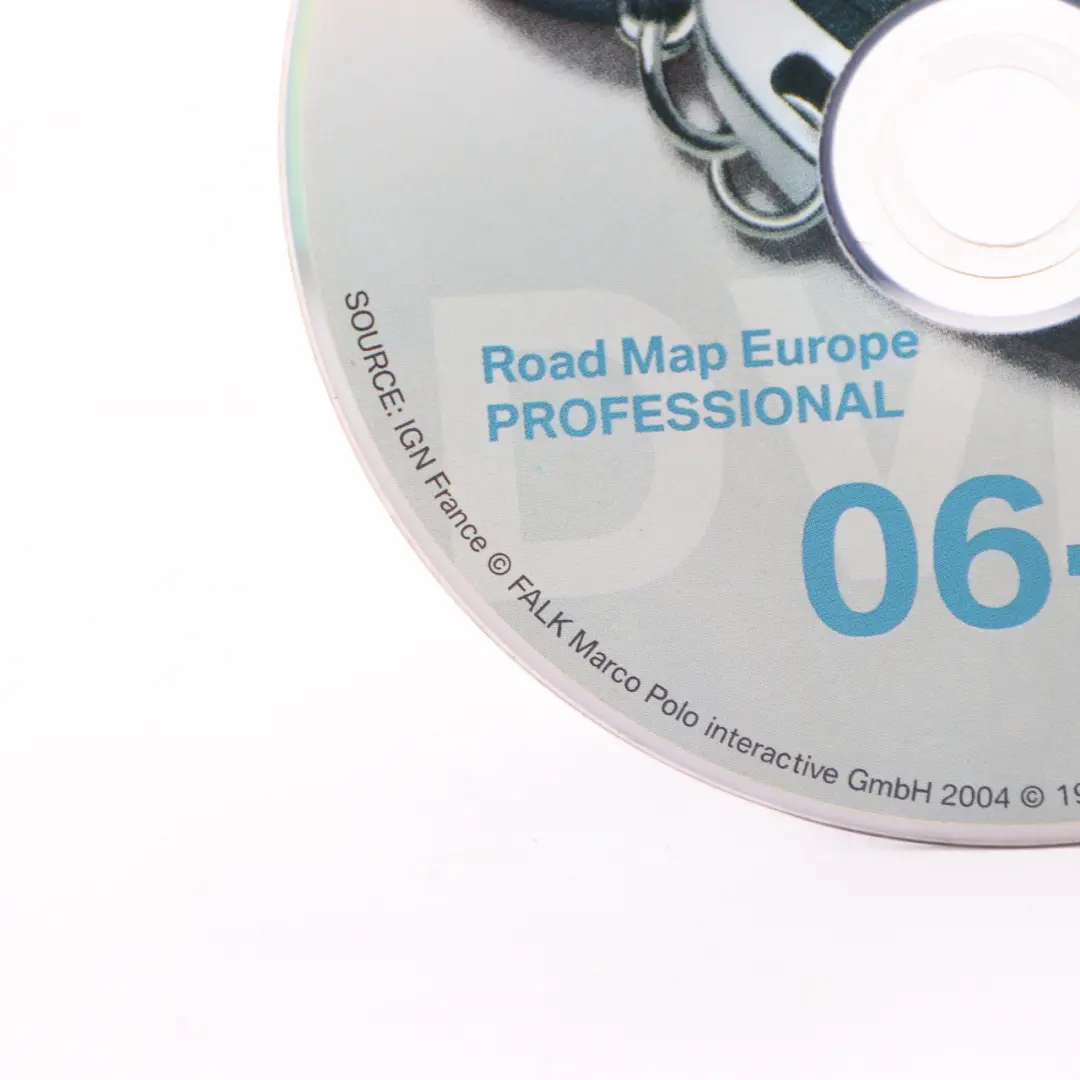 BMW Disc Professional Navigation DVD 06-1 Road Map Europe T1000-9827