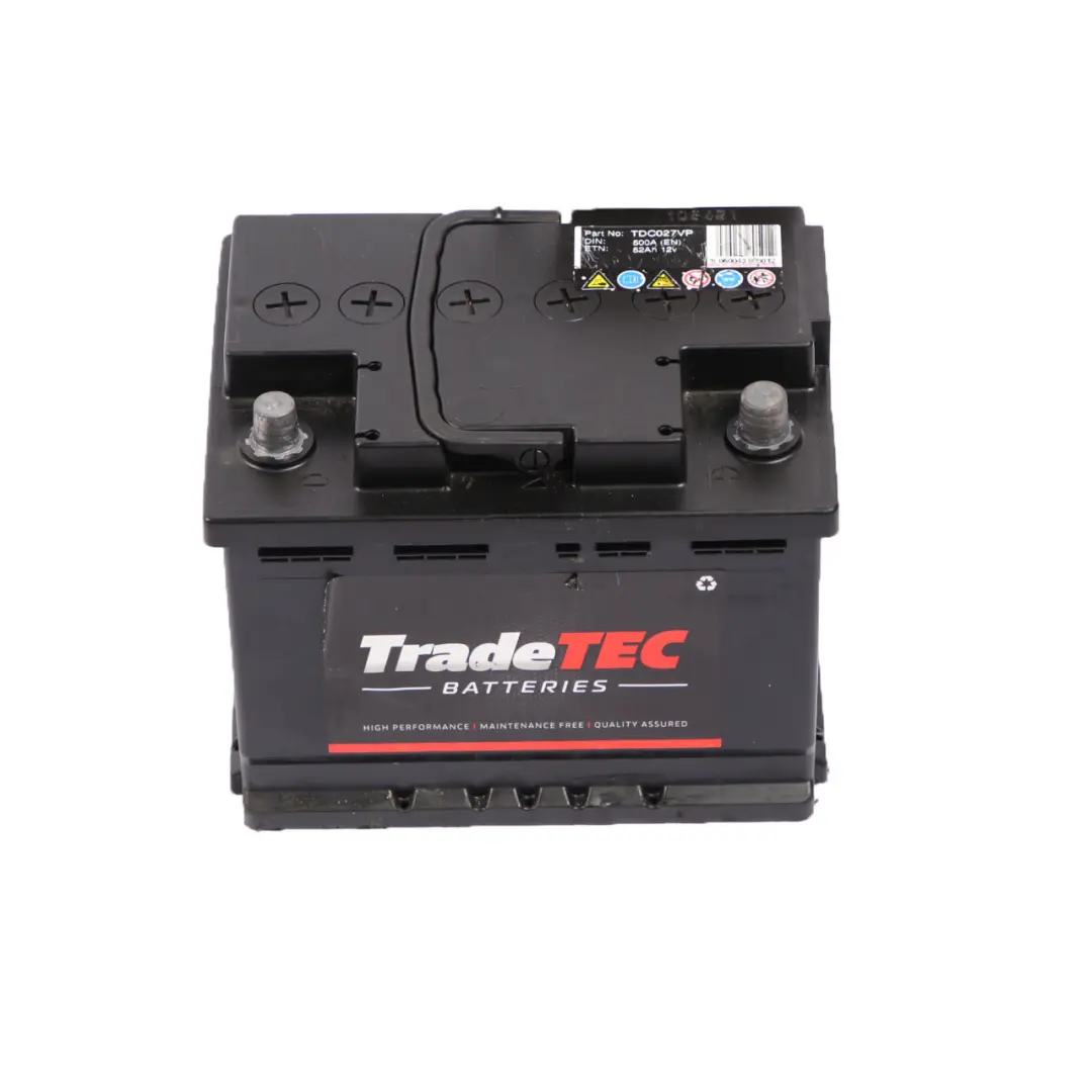 TradeTec Accumulator Battery 52Ah 500A 12V TDC027VP