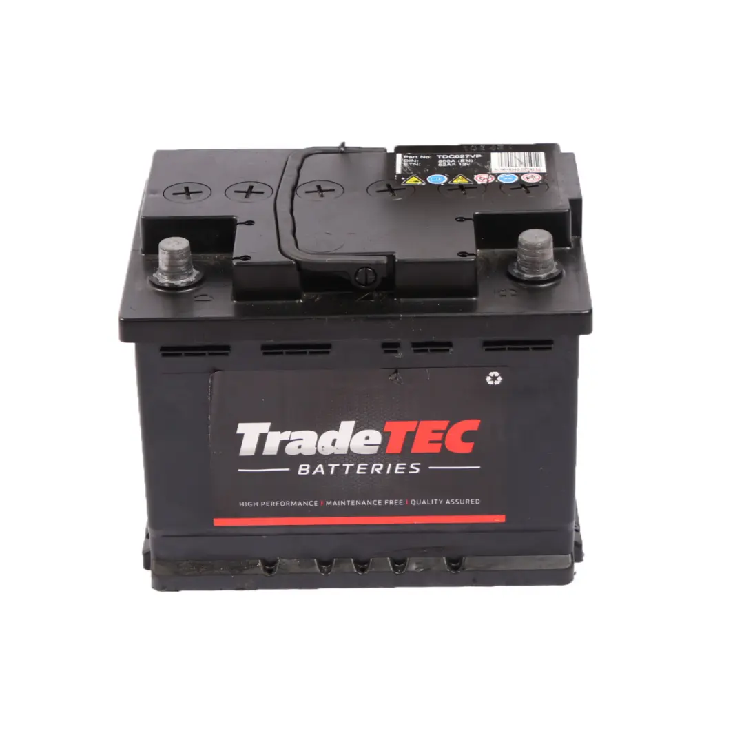 TradeTec Accumulator Battery 52Ah 500A 12V TDC027VP