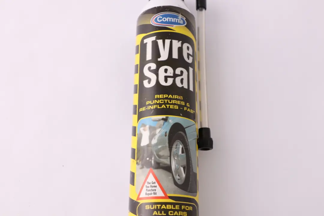 Comma Tyre Seal Sealant Sealer Repair Punctures Re-Inflates 400ML TS400M