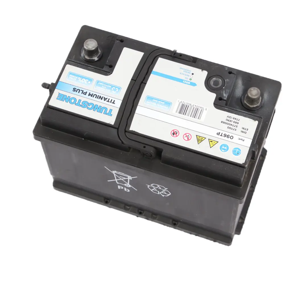 TUNGSTONE Titanium Plus Accumulator Battery 12V 77Ah 680A