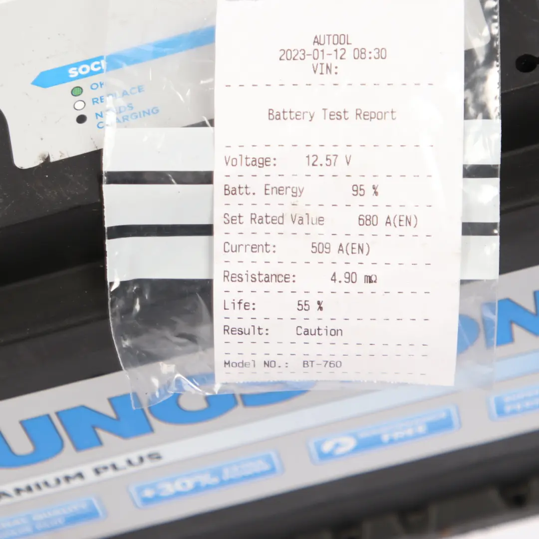 TUNGSTONE Titanium Plus Accumulator Battery 12V 77Ah 680A