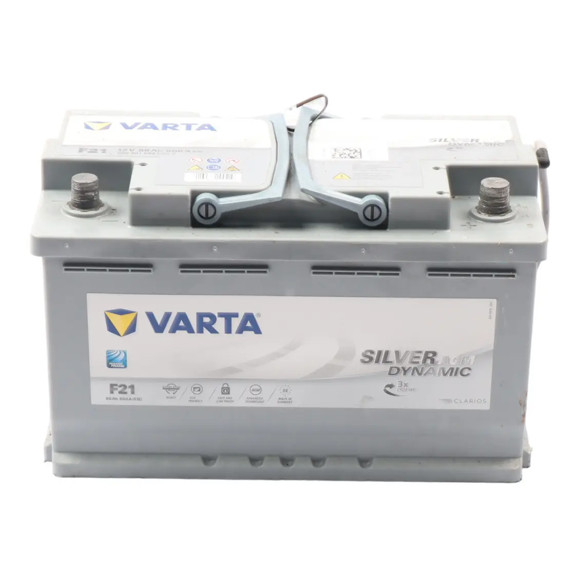 VARTA Accumulator Battery 80Ah 800A 12V Silver Dynamic AGM F21