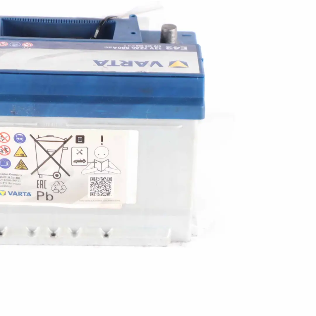 VARTA Blue Dynamic Accumulator Battery 72Ah 680A 12V E43