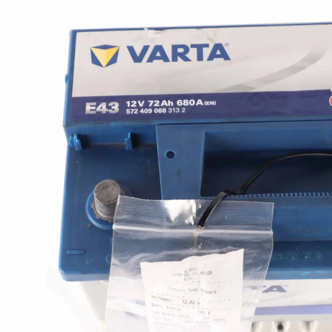 VARTA Blue Dynamic Accumulator Battery 72Ah 680A 12V E43