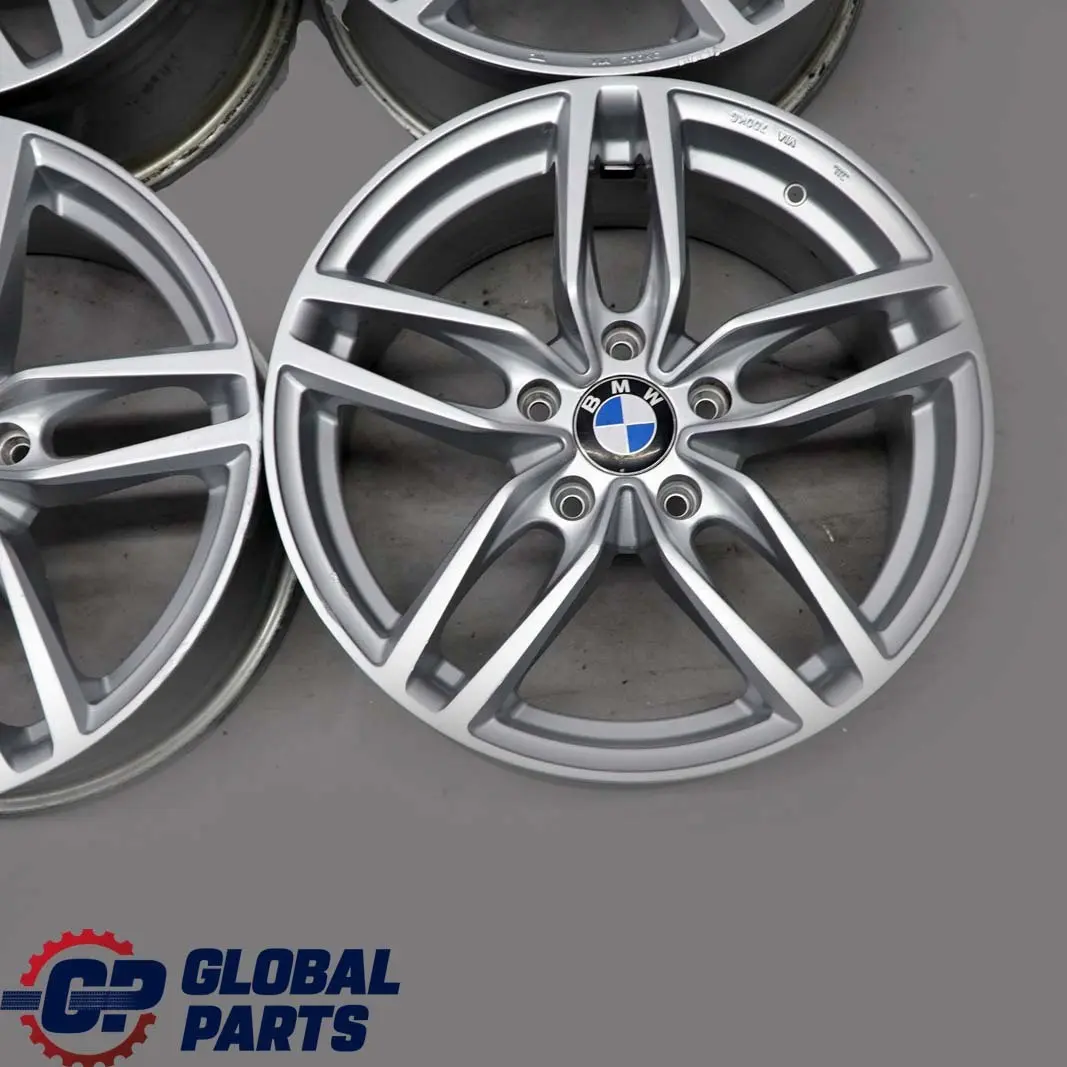 BMW Silver Complete Set 4x Wheel Alloy Rim 17" 7,5J VIA