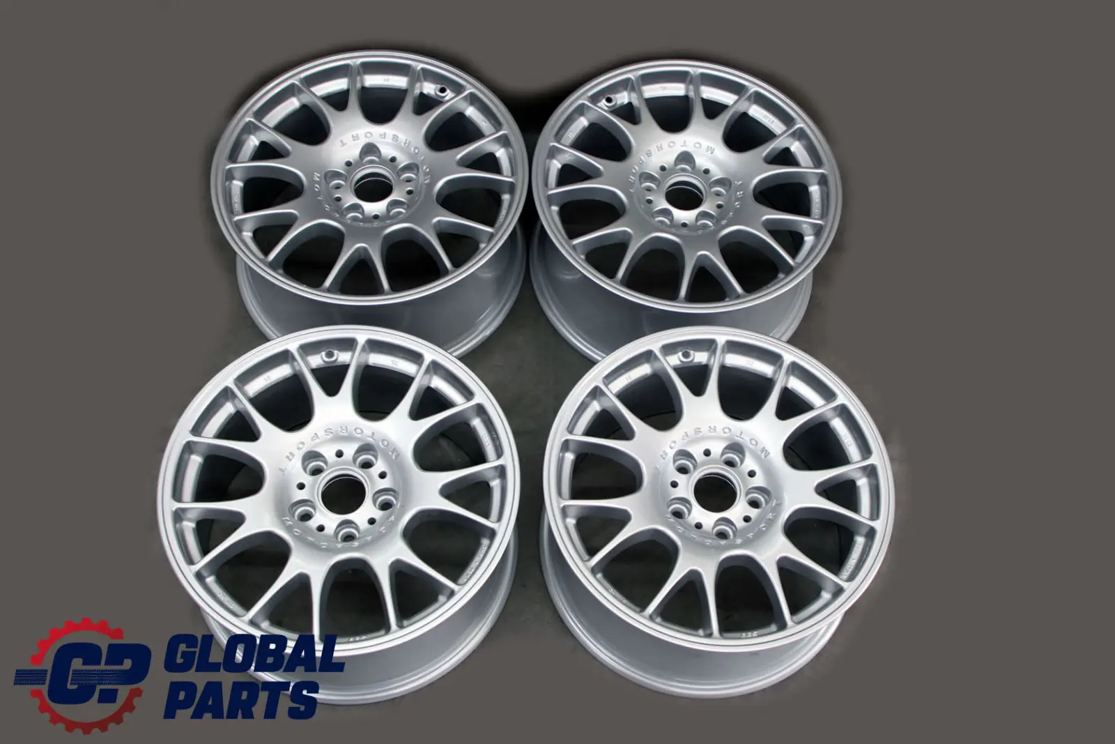 BMW BBS Motorsport Silber Komplett Set 4x Felgen Alufelge 18" 8,5J ET:35 VIA