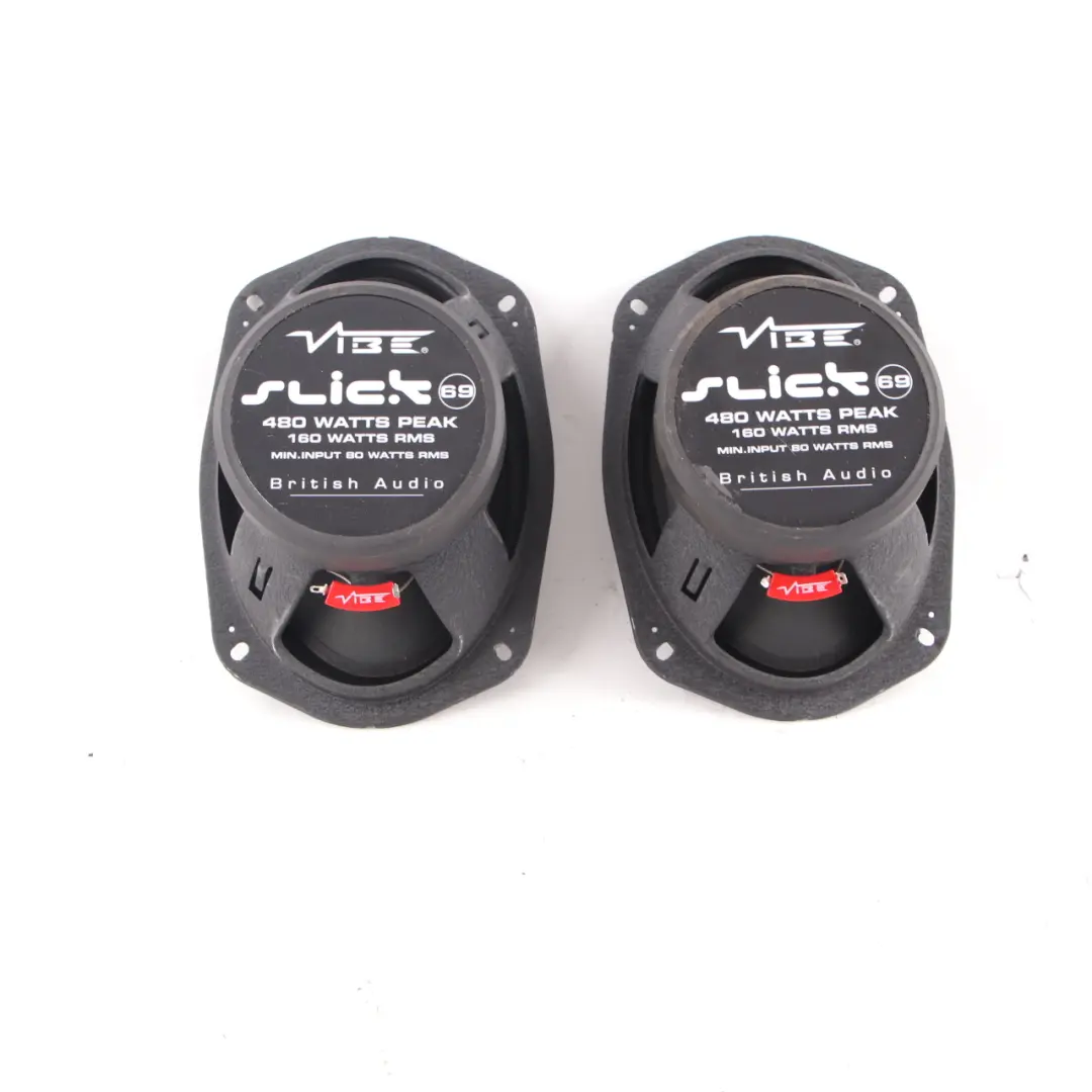 Genuine 69.3 Triaxial Stereo Car Audio Speaker Set 480W  - SKU VIBE Slick - Part number VIBE Slick