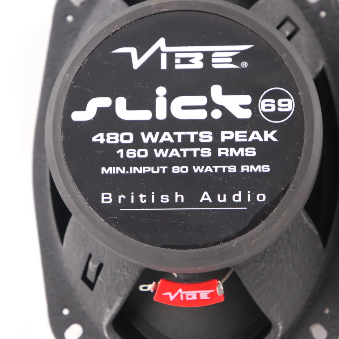 Genuine 69.3 Triaxial Stereo Car Audio Speaker Set 480W  - SKU VIBE Slick - Part number VIBE Slick
