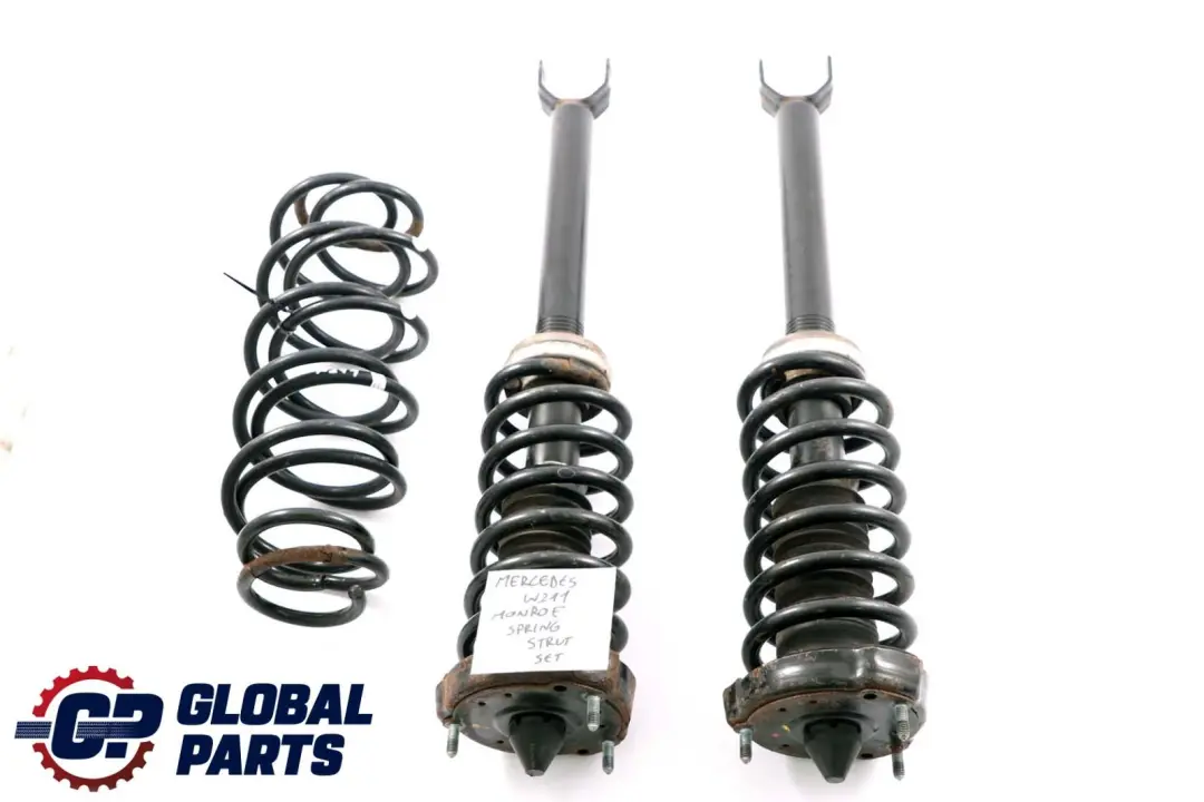 Mercedes E W211 Monroe Front Shock Absorber Spring Strut Rear Coil Spring Set