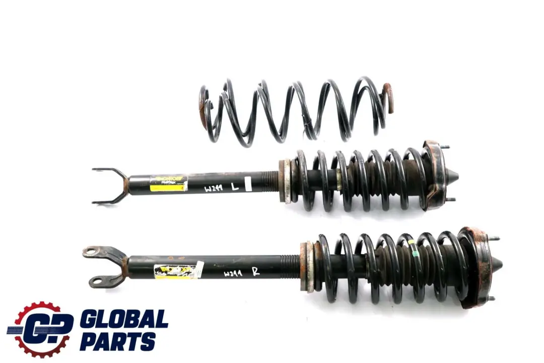 Mercedes E W211 Monroe Front Shock Absorber Spring Strut Rear Coil Spring Set