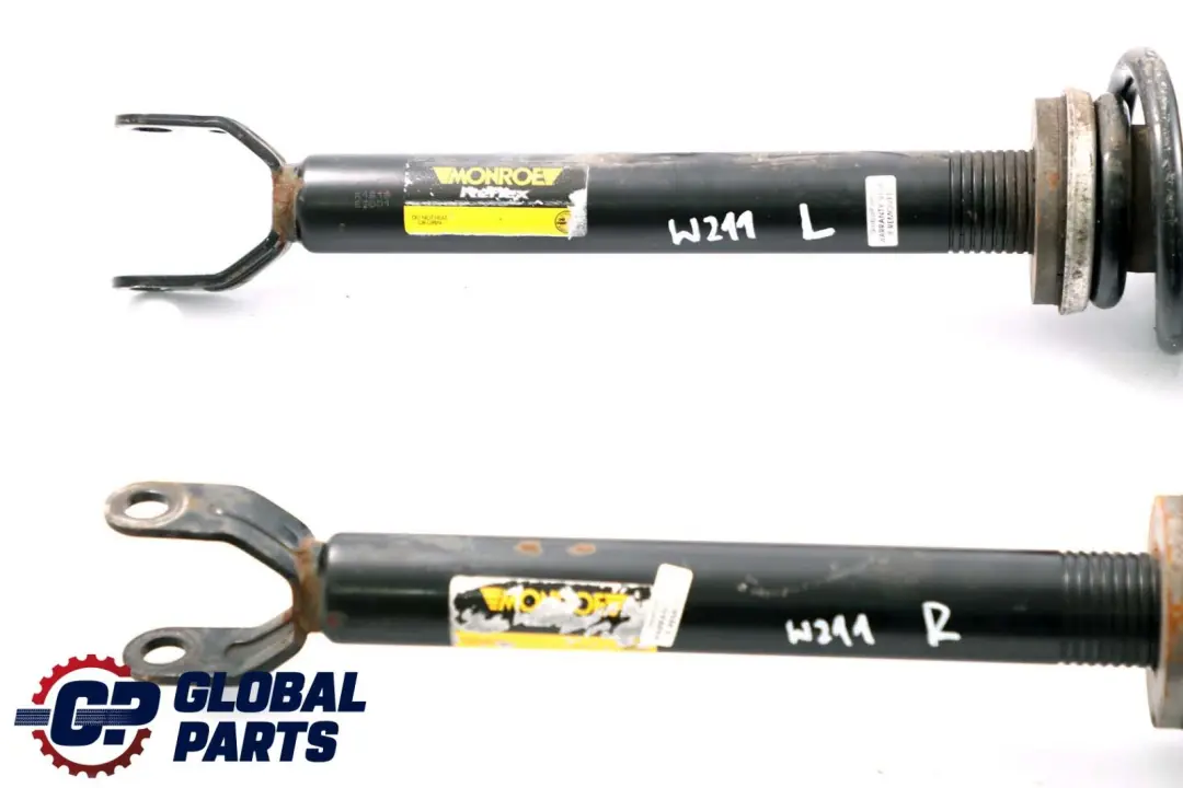 Mercedes E W211 Monroe Front Shock Absorber Spring Strut Rear Coil Spring Set