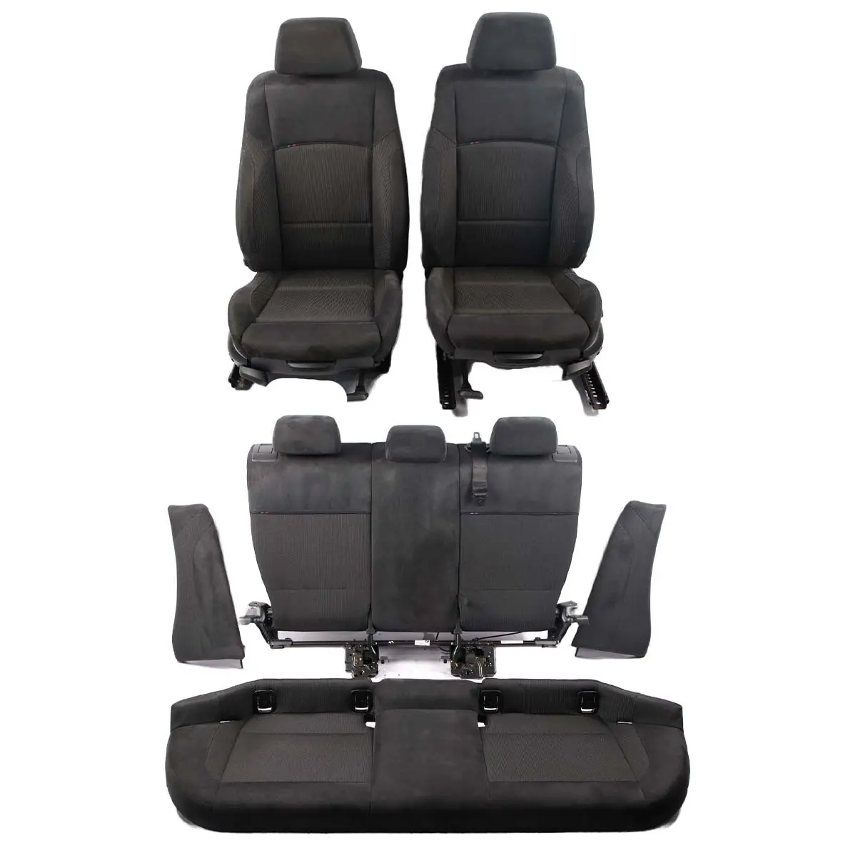 BMW X1 E84 Seats Sport Alcantara Cloth Fabric Interior Front Rear Seat Set