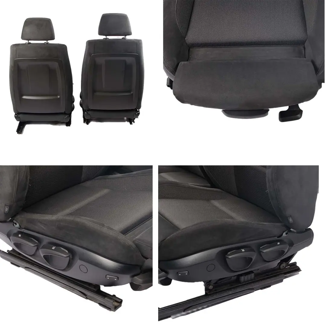 BMW X1 E84 Seats Sport Alcantara Cloth Fabric Interior Front Rear Seat Set 