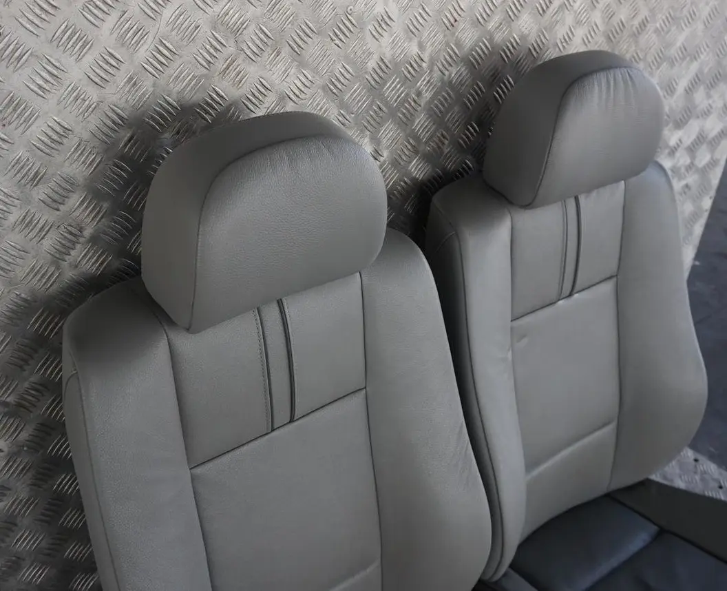 Grey Leather Front Seats Driver Passenger Side Seat BMW X3 Series E83 - SKU X3 E83 Grey Leather Front Seats - Part number X3 E83 Grey Leather Front Seats