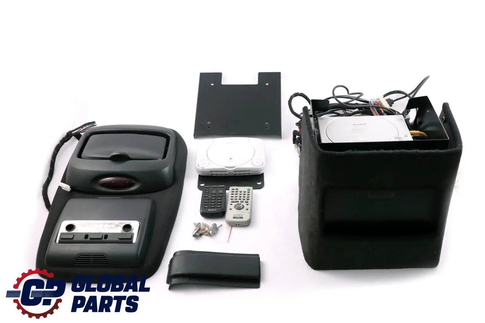 BMW X5 Series E53 Sony Playstation PSOne Portable DVD TV Screen Installation Kit