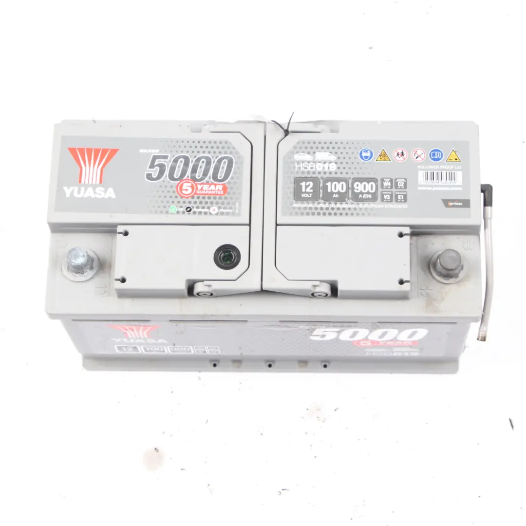 YUASA 5000 12V Accumulator Battery 100Ah 900A HSB019