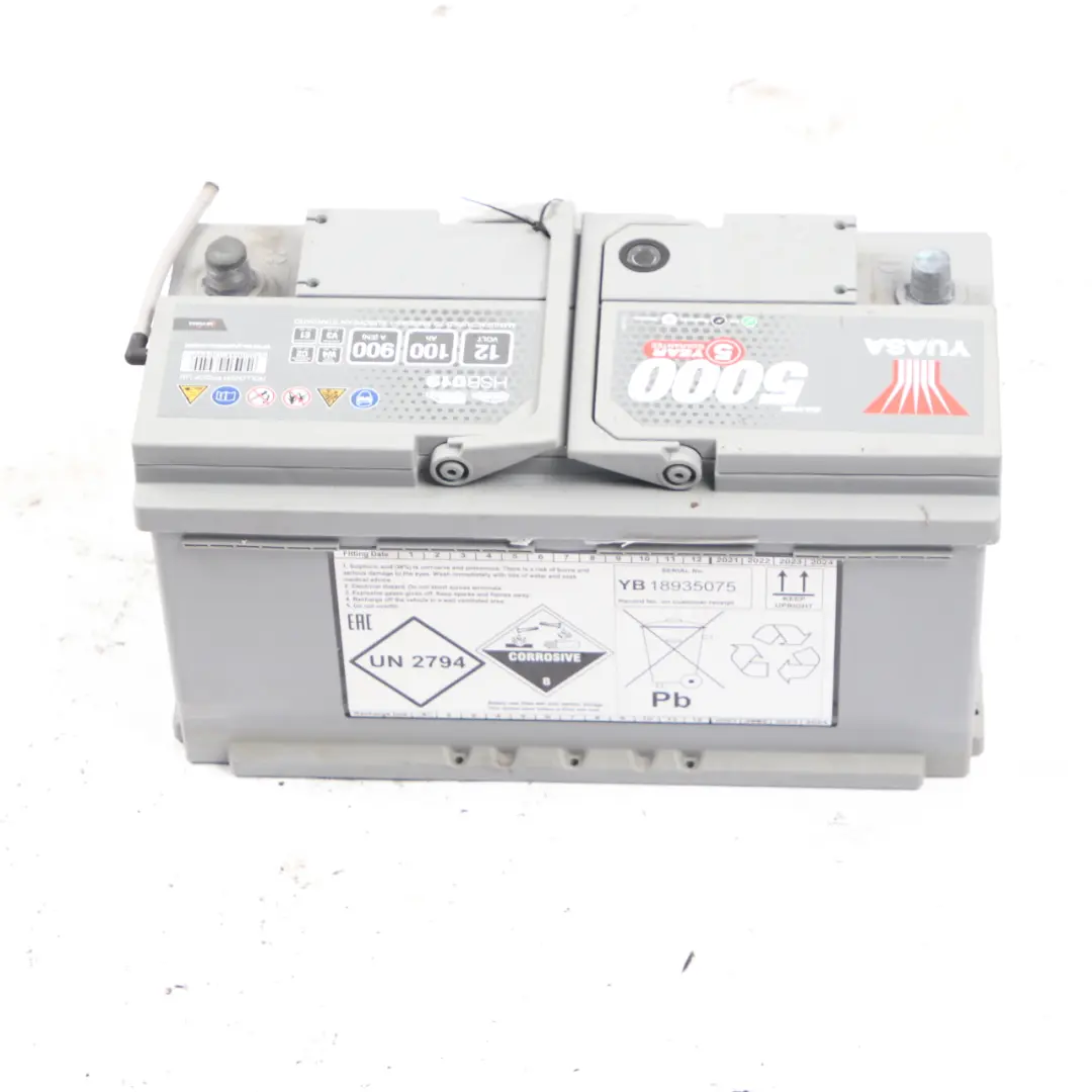 YUASA 5000 12V Accumulator Battery 100Ah 900A HSB019