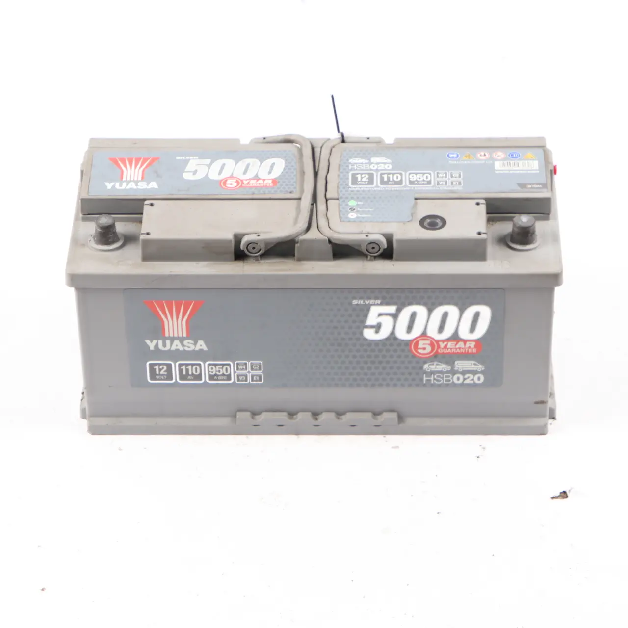 YUASA Silver 5000 12V Accumulator Battery 110Ah 950A HSB020