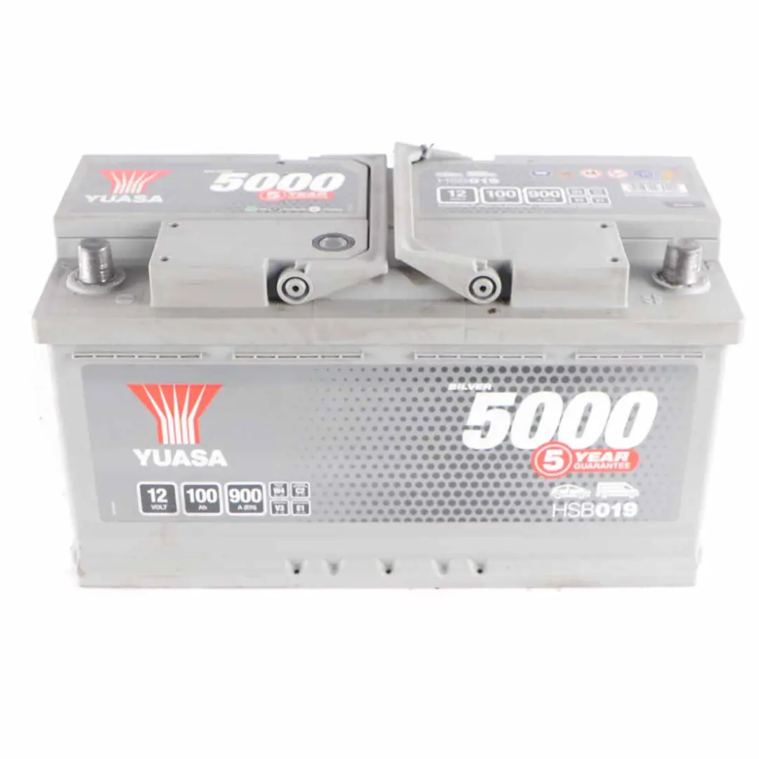 YUASA Silver 5000 12V Accumulator Battery 80Ah 760A HSB019