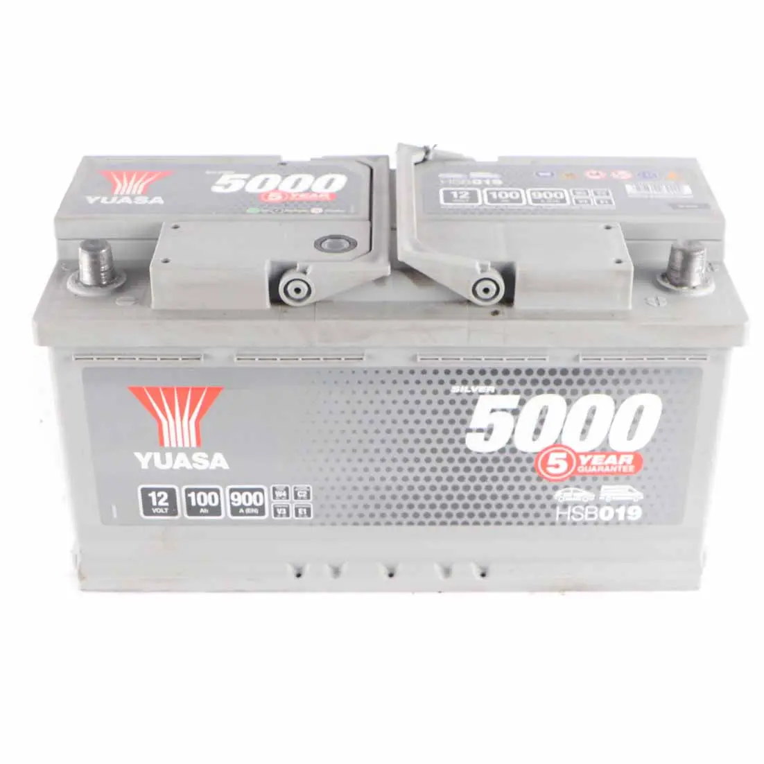 YUASA Silver 5000 12V Accumulator Battery 80Ah 760A HSB019