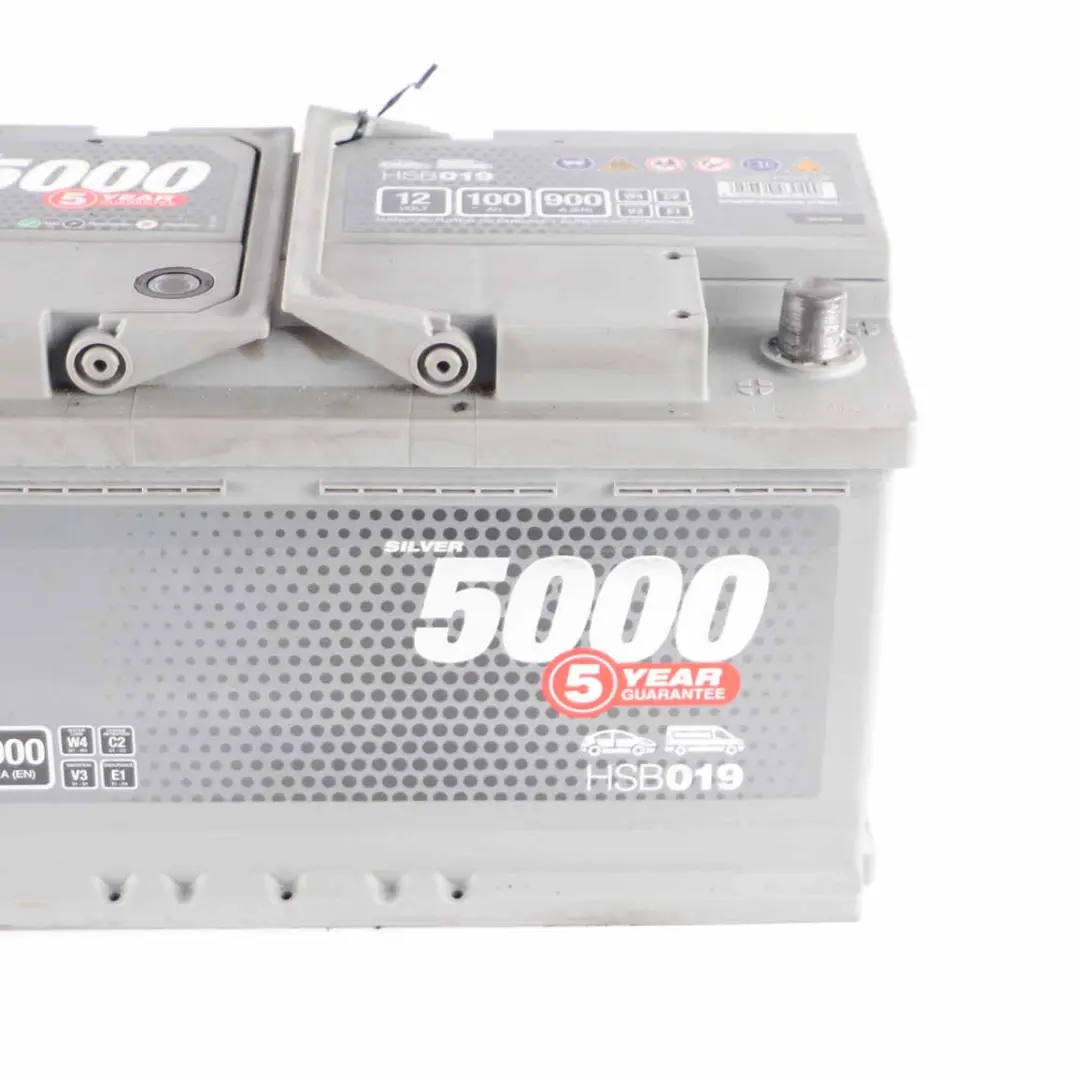 YUASA Silver 5000 12V Accumulator Battery 80Ah 760A HSB019