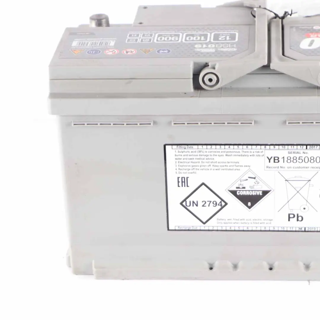 YUASA Silver 5000 12V Accumulator Battery 80Ah 760A HSB019