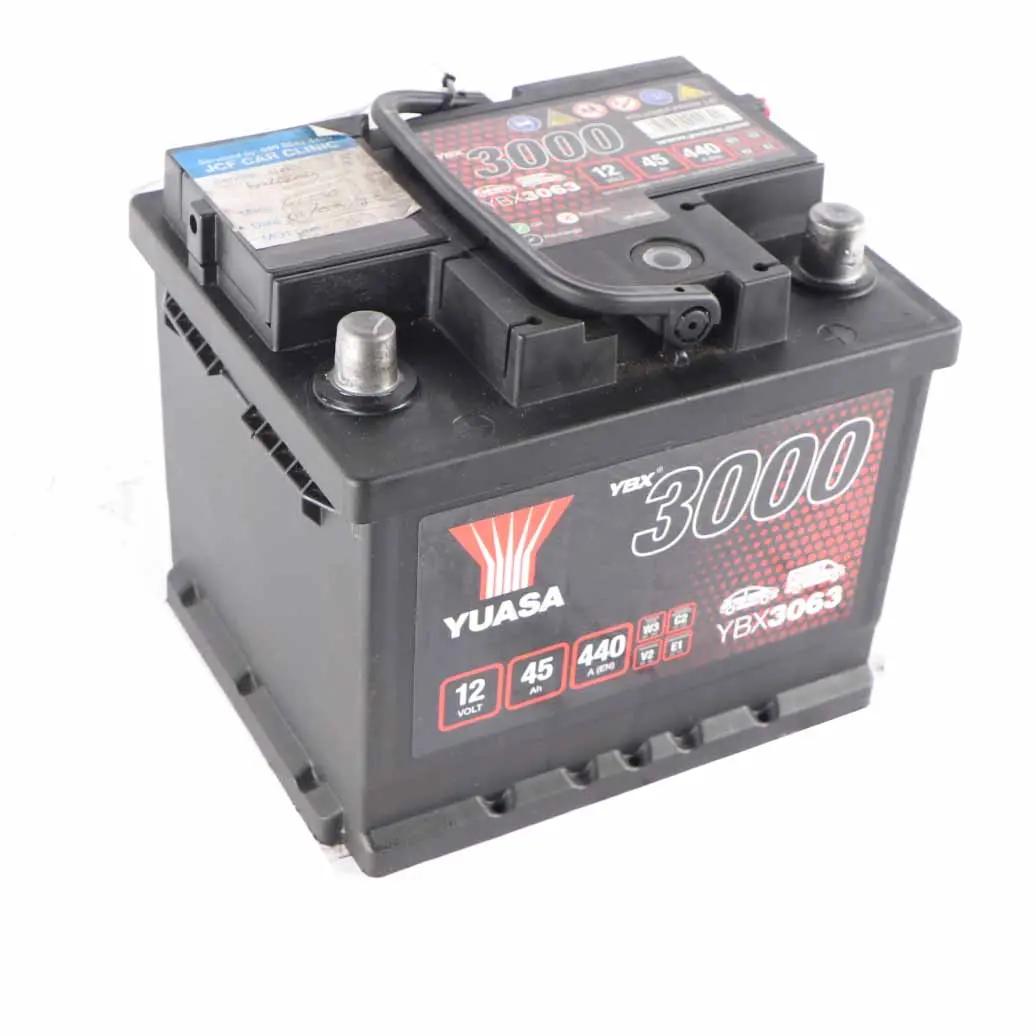 YUASA YBX 3000 12V Accumulator Battery 45Ah 440A YBX3063