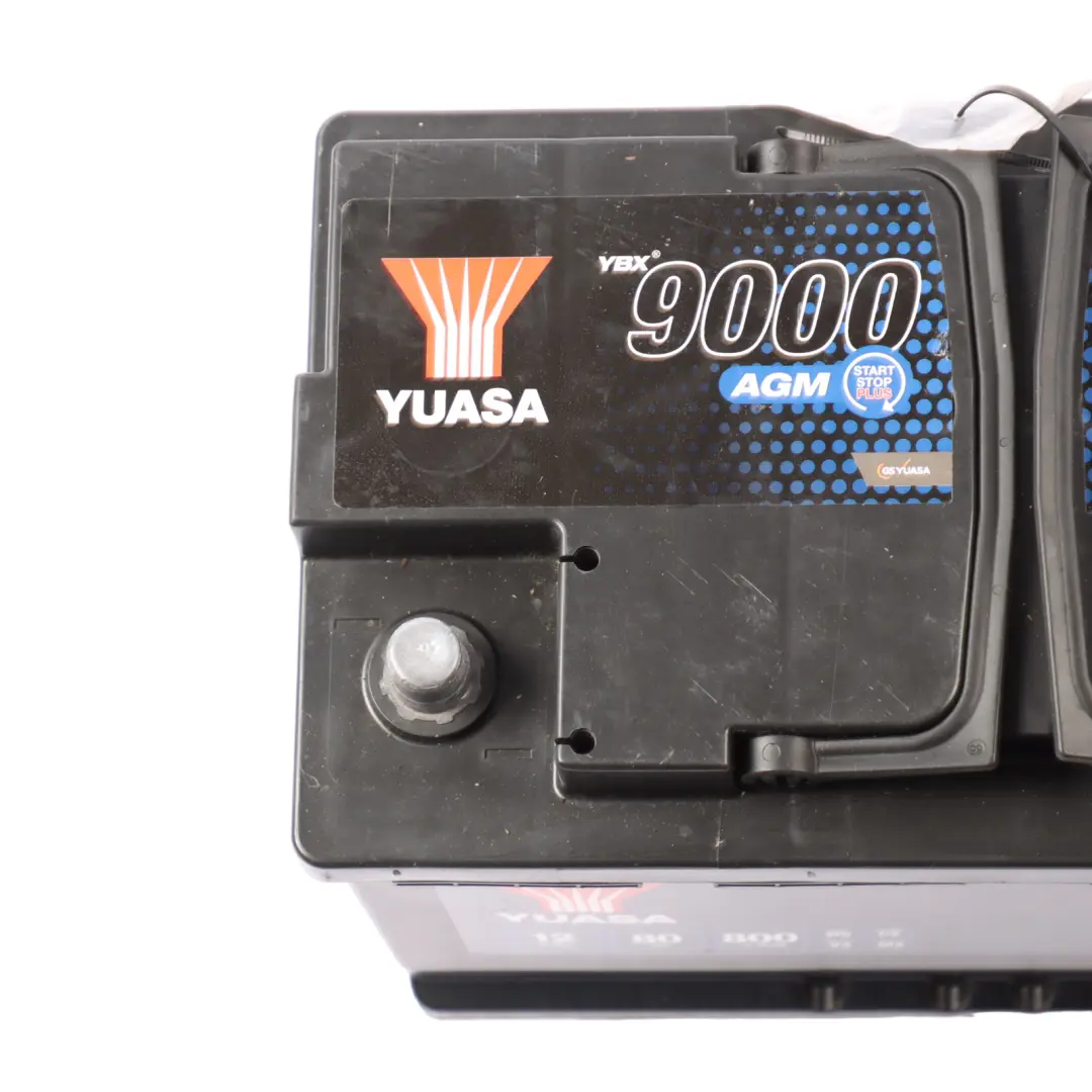 YUASA YBX 9000 AGM Start Stop 12V Accumulator Battery 80Ah 800A YBX9115