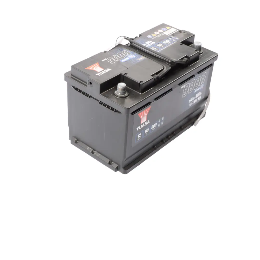 YUASA YBX 9000 AGM Start Stop 12V Accumulator Battery 80Ah 800A YBX9115