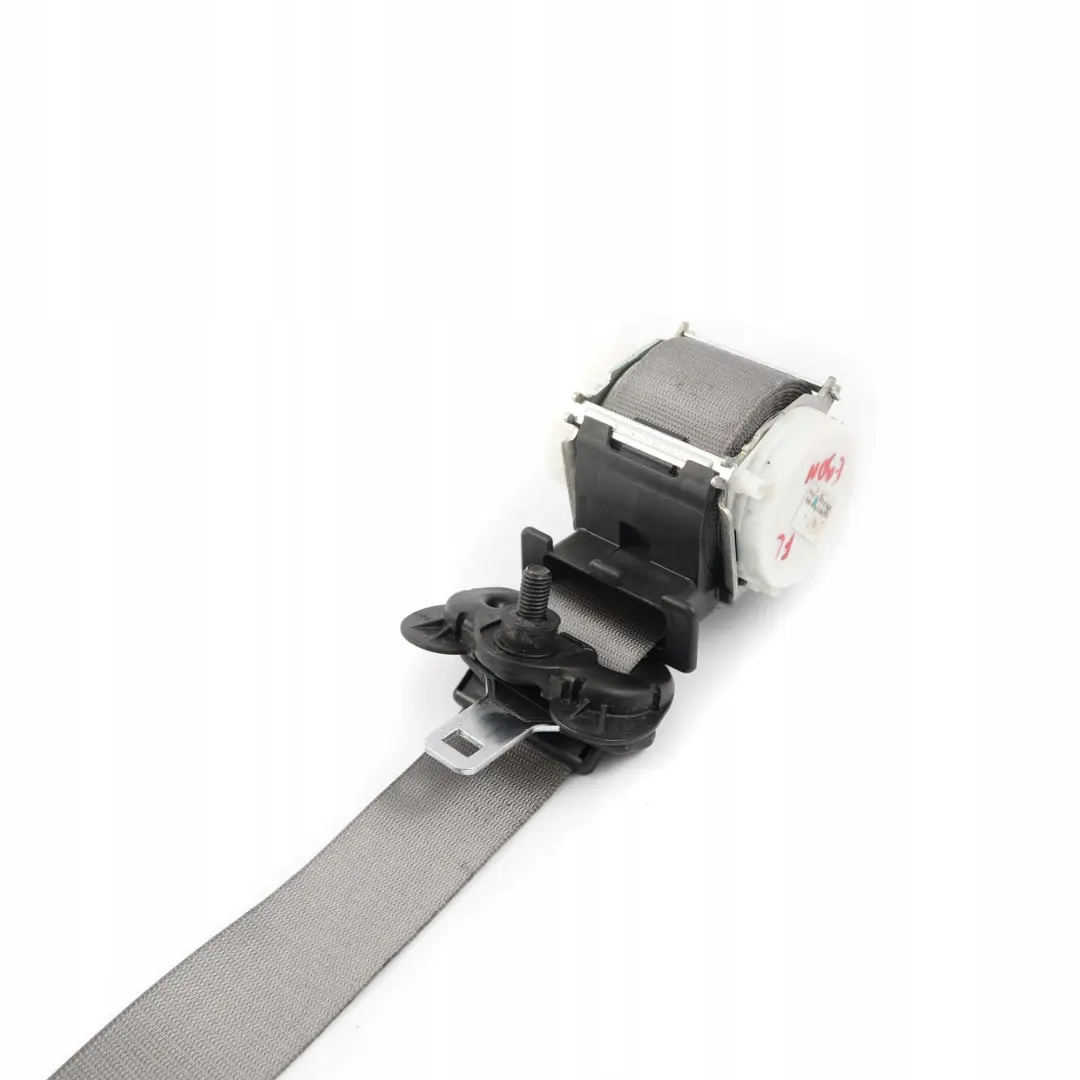 BMW 3 Series E90 E91 LCI Front Left Upper Safety Seat Belt Grey N/S - SKU 9160103 - Part number 9160103