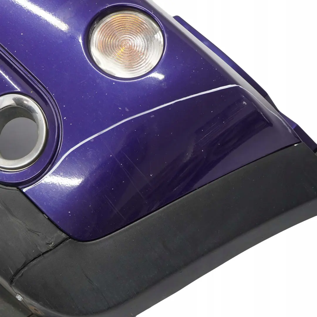 BMW Mini Cooper Cabrio R50 R52 Complete Front Bumper Panel Black-eye Purple A24 - SKU 0308998-PUR - Part number 0308998