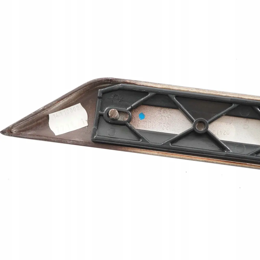 Wooden Strip Trim Cover Door Rear Left N/S Wood Myrte to BMW E46 with Part number 8200753 BMW E46 Wooden Strip Trim Cover Door Rear Left N/S Wood Myrte - SKU 8200753 - Part number 8200753