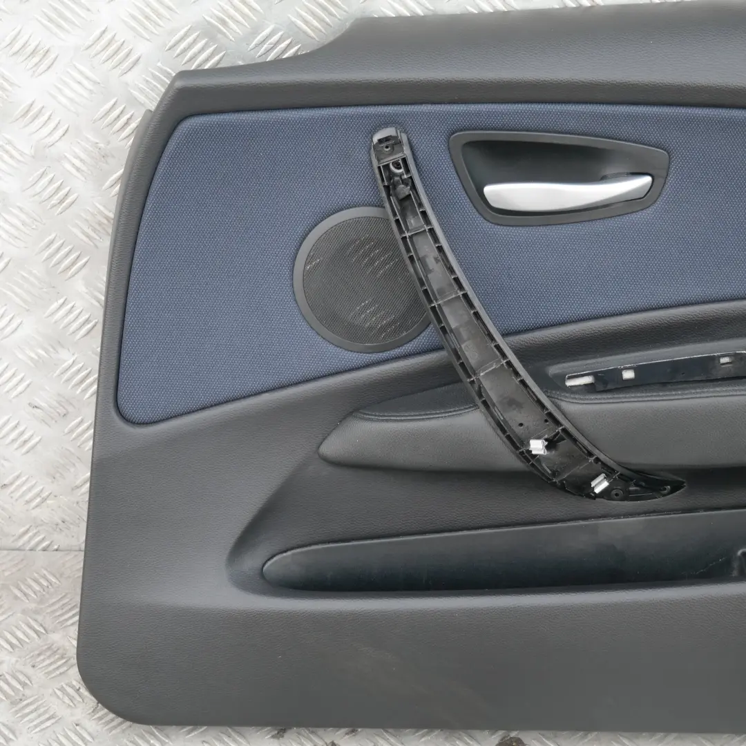 BMW 1 Reihe E87 LCI E87N Türverkleidung Stoff vorn rechts ACTIVE BLUE - SKU 9121148 - Teilenummer 51419121148