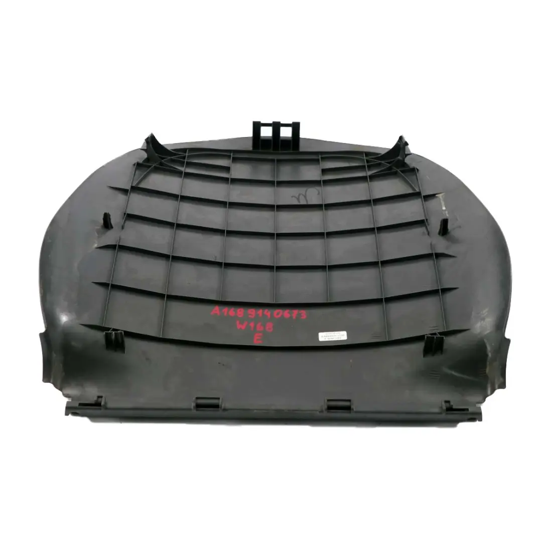 Asiento Delantero Respaldo Trasero Revestimiento Panel Gris para Mercedes W168 con número de pieza A1689140673 Mercedes W168 Asiento Delantero Respaldo Trasero Revestimiento Panel Gris - SKU A1689140673 - Número de pieza A1689140673