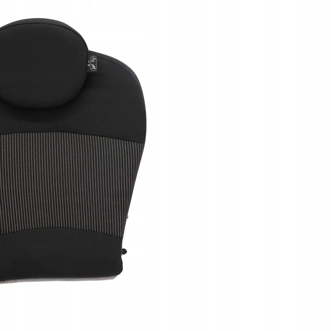 Trasero Izquierdo Tela Cojin De Asiento De Cuero Respaldo Negro para Mini Clubman R55 con número de pieza 7233805 Mini Clubman R55 Trasero Izquierdo Tela Cojin De Asiento De Cuero Respaldo Negro - SKU 7233805-1 - Número de pieza 7233805