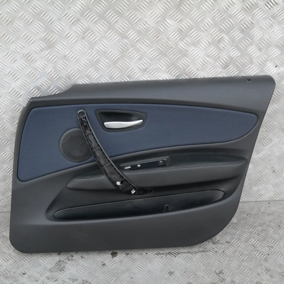 BMW 1 Reihe E87 LCI E87N Türverkleidung Stoff vorn rechts ACTIVE BLUE - SKU 9121148 - Teilenummer 51419121148