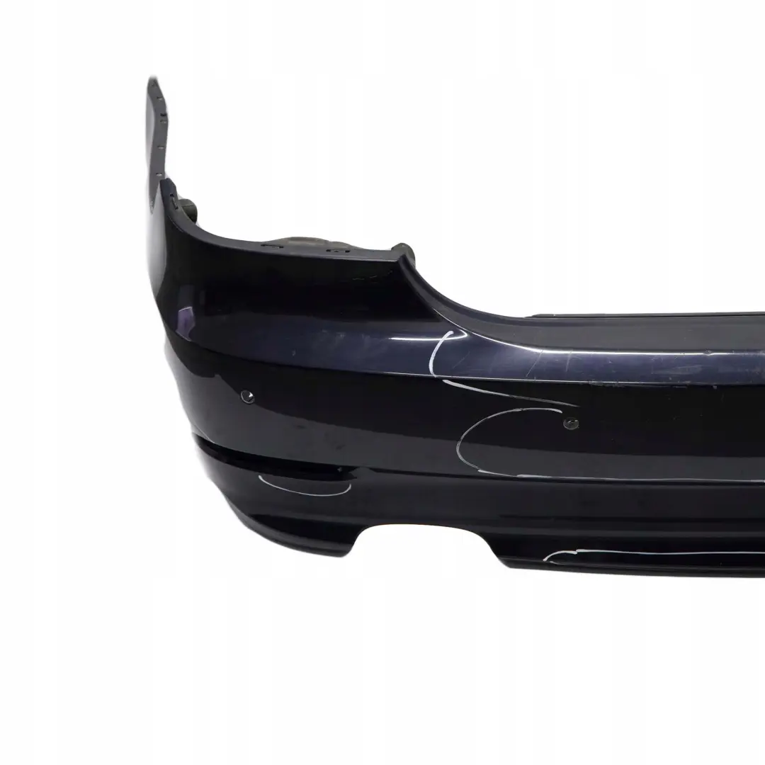 BMW 5 Series E60 LCI 1 Saloon Rear Bumper PDC Monacoblau Monaco Blue - A35 - SKU 0422349-MB1 - Part number 0422349