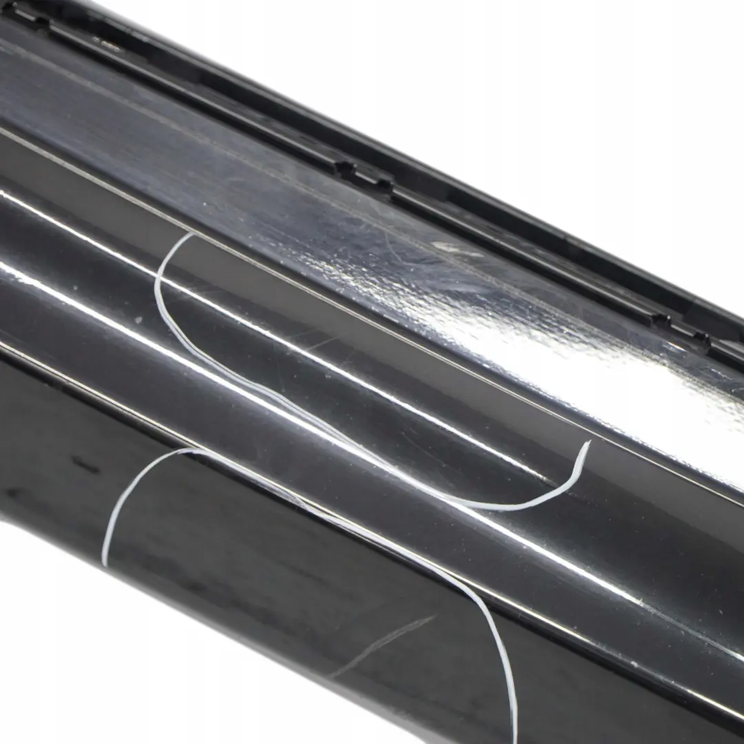 BMW E87 LCI 6 Sill Strip Faldon Lateral Derecho Schwarz 2 Negro - 668 - SKU 0036144-SCH6 - Número de pieza 0036144