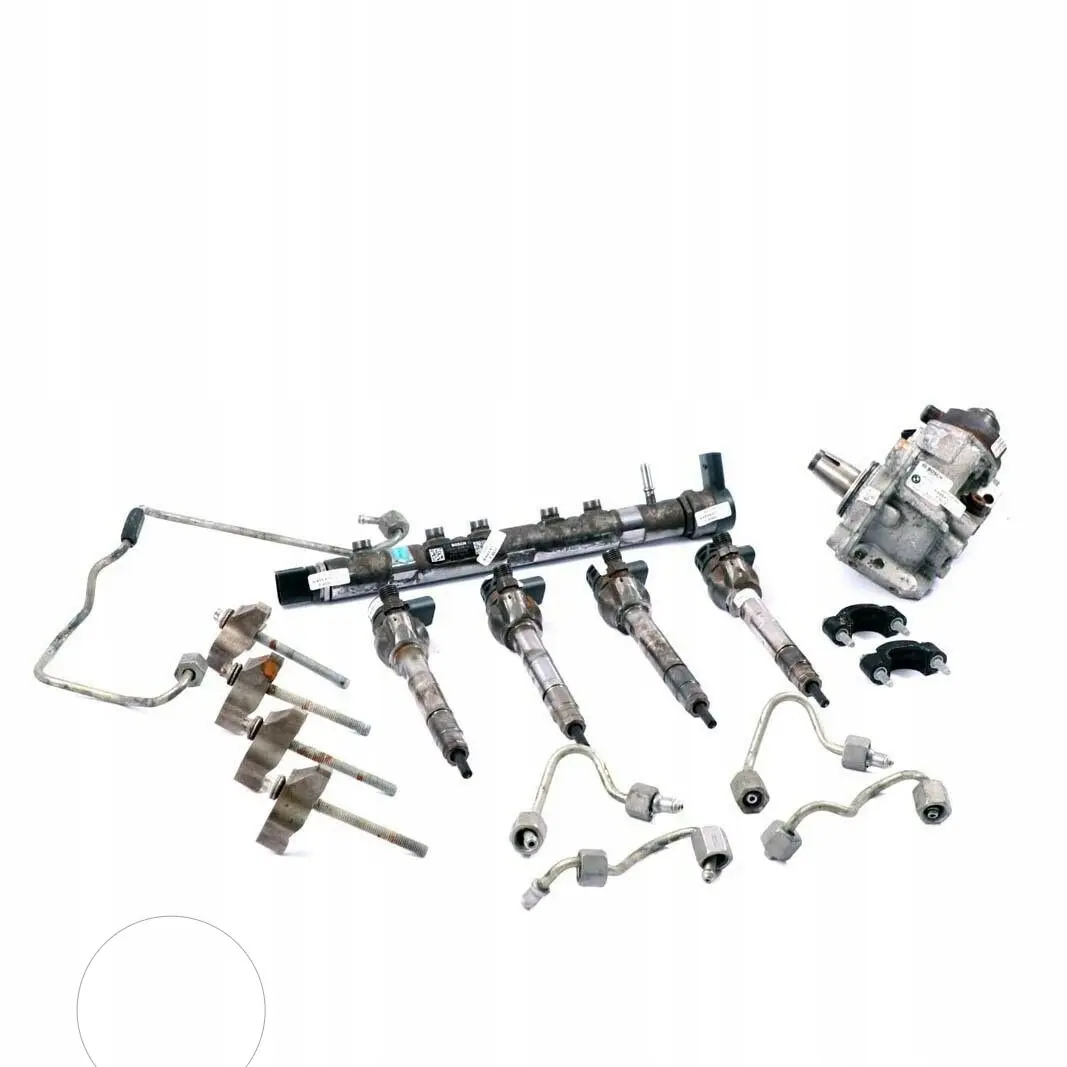 N47N 116PS Kraftstoffeinspritzsystem Set per BMW F20 F21 114d 116d Ed Diesel con numero di parte 8577650 BMW F20 F21 114d 116d Ed Diesel N47N 116PS Kraftstoffeinspritzsystem Set - SKU 8577650-1 - Numero di parte 8577650