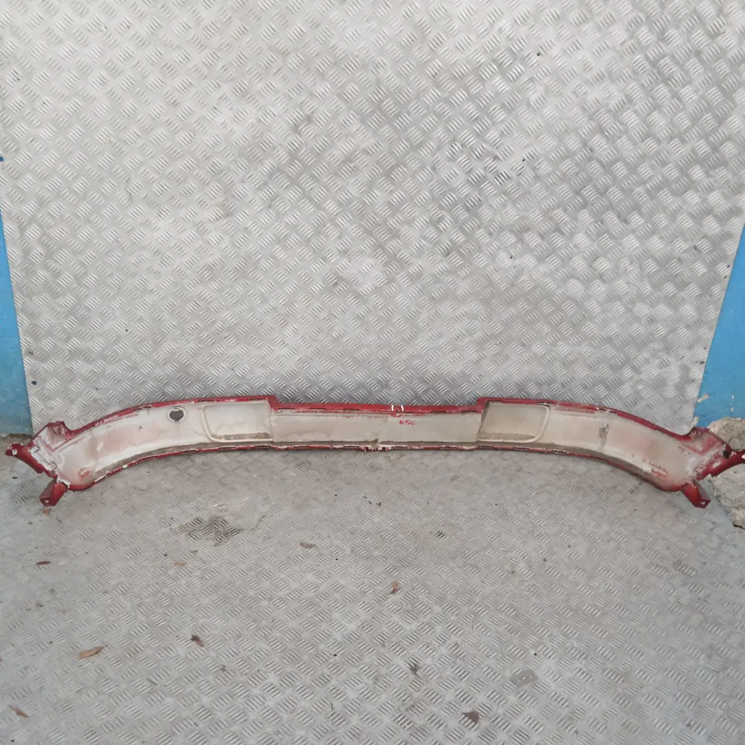 Parachoques Trasero Panel Central Inferior Rojo Fuego Noche 857 para Mini R55 con número de pieza 442794 Mini R55 Parachoques Trasero Panel Central Inferior Rojo Fuego Noche 857 - SKU 0442794-NR - Número de pieza 442794